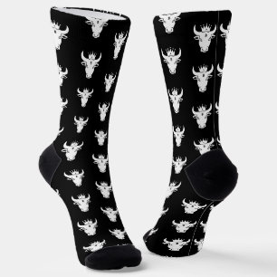 Crypto Bulle Schwarz Socken