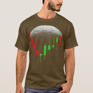 Crypto Candles Crypto Trading Stock Chart to m T-Shirt