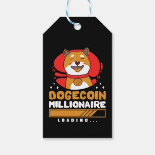 Crypto DogeCoin Millionaire Loading Geschenkanhänger