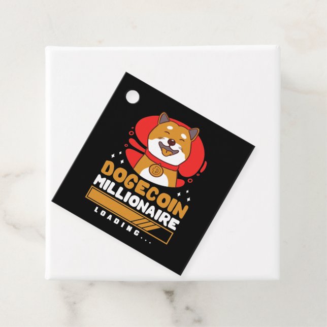 Crypto DogeCoin Millionär lädt Geschenkanhänger (Beispiel)