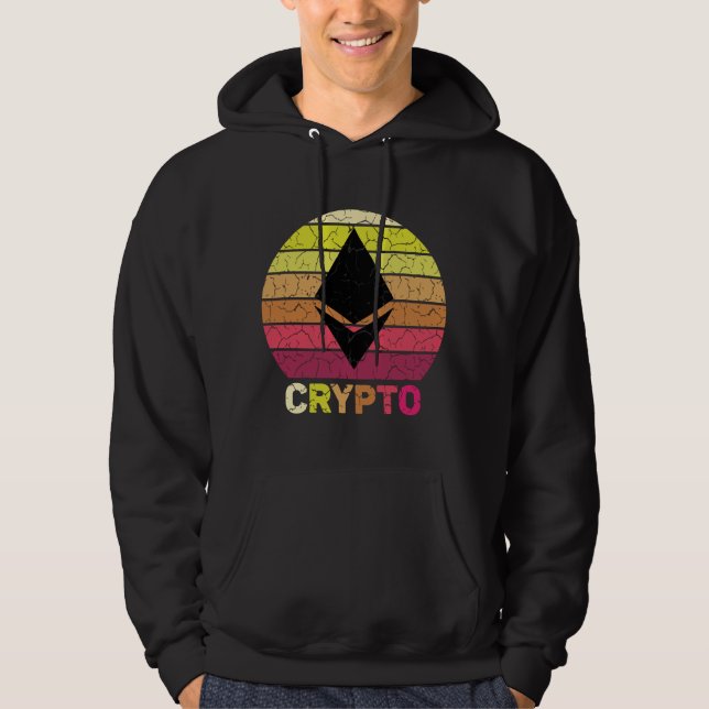 Crypto Ethereum Hoodie (Vorderseite)
