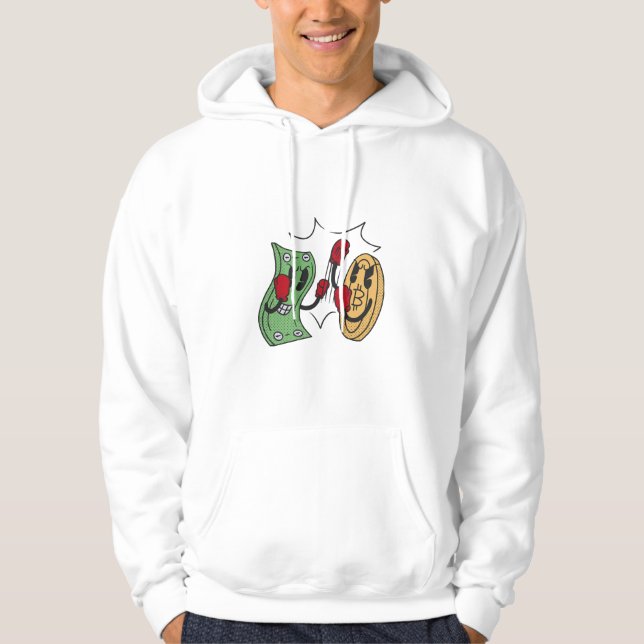 Crypto Fight Club Hoodie (Vorderseite)