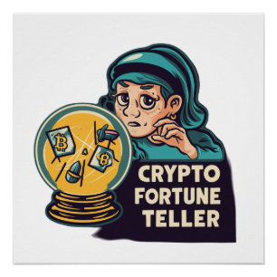 Crypto Fortune Teller Poster