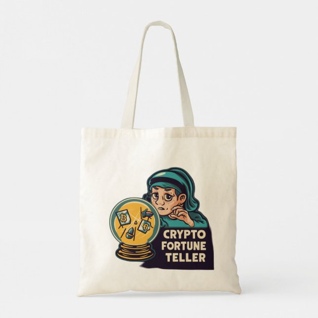 Crypto Fortune Teller Tragetasche (Rückseite)