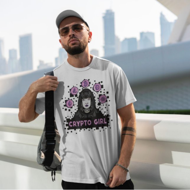 Crypto Girl T-Shirt (Von Creator hochgeladen)