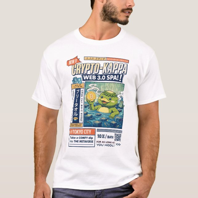 Crypto Kappa Web 3.0 Spa T-Shirt (Vorderseite)