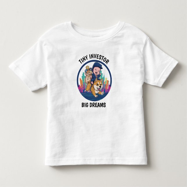Crypto Kid Kleinkind T-shirt (Vorderseite)