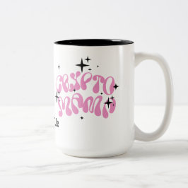 Crypto Mama-Tasse Zweifarbige Tasse