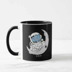 Crypto Meme XRP Kryptowährung Niedlich Astronaut M Tasse
