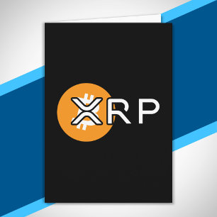 Crypto Meme XRP über Bitcoin-Kryptowährungs-Swap Karte