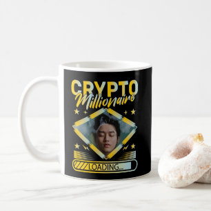 CRYPTO MILLIONAIRE LADEN CUSTOM-FOTO KAFFEETASSE