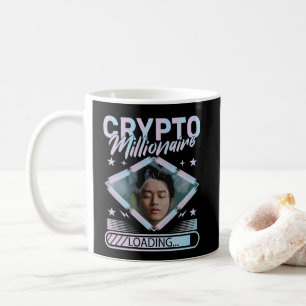 CRYPTO MILLIONAIRE LADEN CUSTOM-FOTO KAFFEETASSE