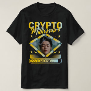 CRYPTO MILLIONAIRE LADEN CUSTOM-FOTO T-Shirt