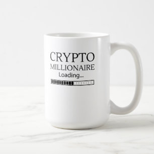 Crypto Millionaire Loading bitte warten Kaffeetasse