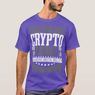Crypto Patriot Investor Forex Trade Kryptowährung T-Shirt