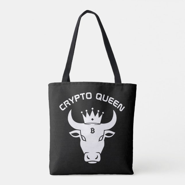 Crypto Queen Personalisiert Black (Rückseite)