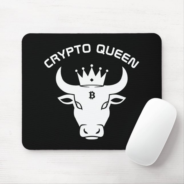 Crypto Queen Personalisiert Mousepad (Mit Mouse)