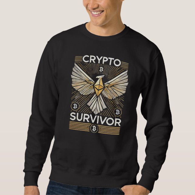 Crypto Survivor Sweatshirt (Vorderseite)