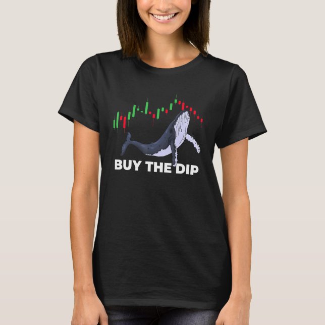 Crypto Trading Kaufen Sie die Whalen-Aktienkarte i T-Shirt (Vorderseite)