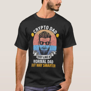 Crypto Vater Bitcoin BTC Definition genau wie Norm T-Shirt