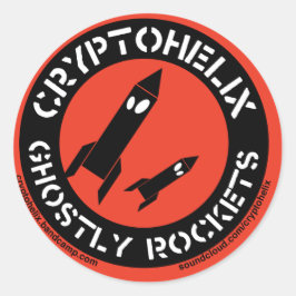 Cryptohelix - Ghoful Rockets Aufkleber