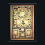 CryptoMagic CoinLight HODLCard Einladungspostkarte<br><div class="desc">Diese CryptoMagical HODL Karte ist für die Anpassung gedacht. Die Vorderseite ist für Blockchain/crypto Details und Informationen, wo Sie auch QR-Codes für den Verweis auf Websites, Preisinformationen etc. und die öffentliche Adresse Ihrer Brieftasche hinzufügen können. Auf der Rückseite können Sie QR-Code zur Blockchain Explorer-Info für die Brieftasche sowie weitere Notizen...</div>