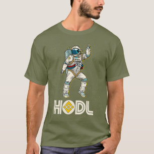 Cryptowährung Talk BNB Fun HODL Binance Disco T-Shirt