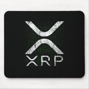 Cryptowährungs-Binärkode XRP Hodlers Crypto Meme Mousepad