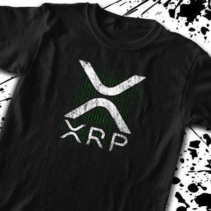 Cryptowährungs-Binärkode XRP Hodlers Crypto Meme T-Shirt