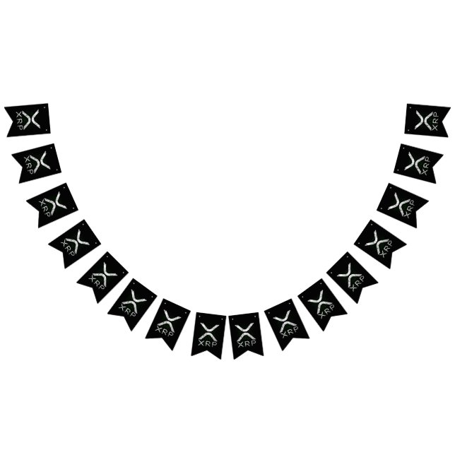 Cryptowährungs-Binärkode XRP Hodlers Crypto Meme Wimpelkette (Alle)