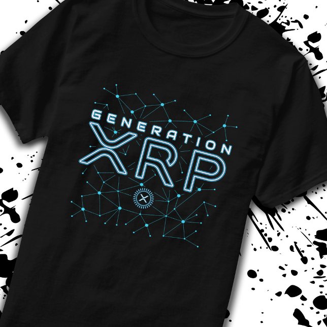 Cryptowährungs-Generation XRP Crypto Blockchain T-Shirt (Von Creator hochgeladen)