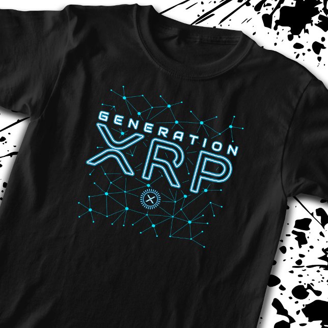 Cryptowährungs-Generation XRP Crypto Blockchain T-Shirt (Von Creator hochgeladen)