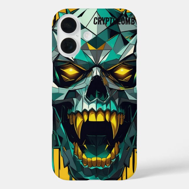 CRYPTOZOMB Case-Mate iPhone HÜLLE (Rückseite)