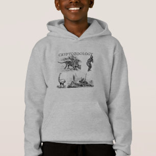 Cryptozoology scherzt mit Kapuze Sweatshirt