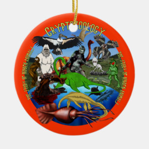 Cryptozoology-Verzierung Keramik Ornament