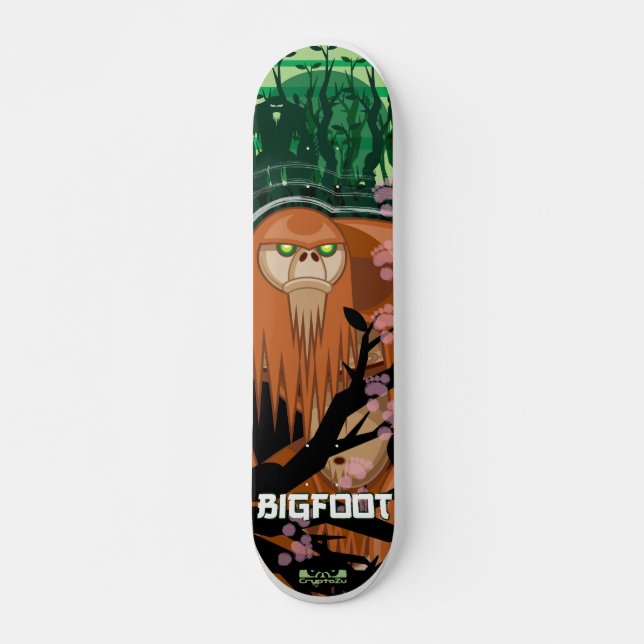 CryptoZu™ Bigfoot Plattform Skateboard (Vorne)