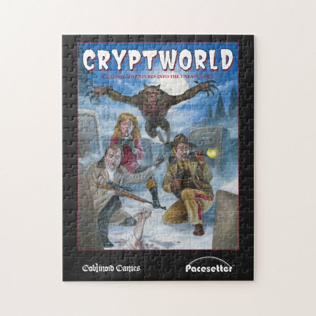 CRYPTWORLD Spiel-Abdeckung 10x14 Puzzlespiel Puzzle (Vertikal)