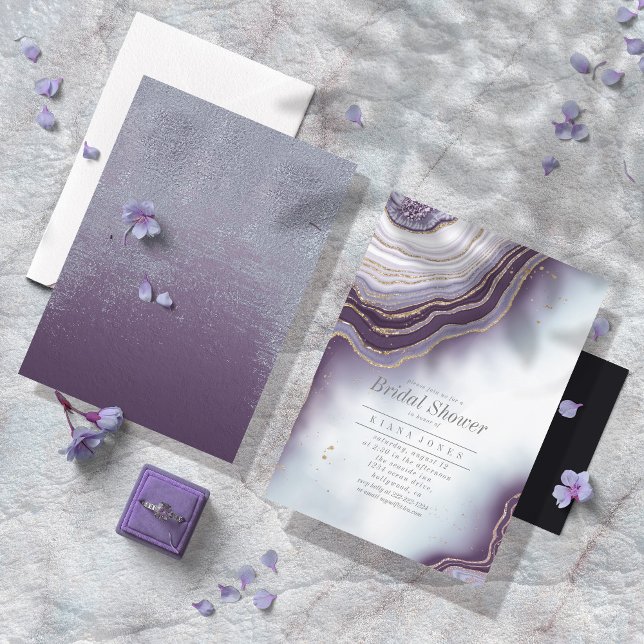 Crystal Agate Brautparty Amethyst ID825 (Von Creator hochgeladen)