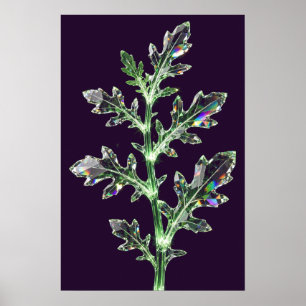 Crystal Arugula Poster — Crystal Harvest