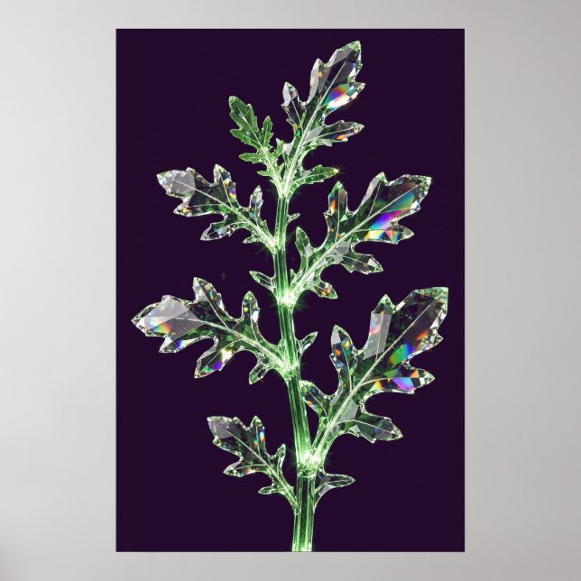 Crystal Arugula Poster — Crystal Harvest (Vorne)