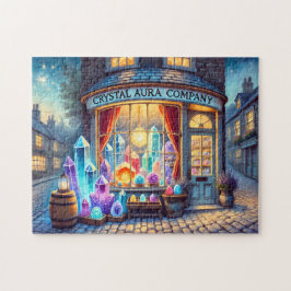 Crystal Aura Company Magical Gemstone Storefront Puzzle