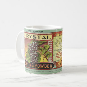 Crystal Backpulver-Tasse Kaffeetasse