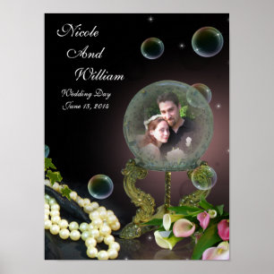 Crystal Ball Fantasy-Portrait Poster