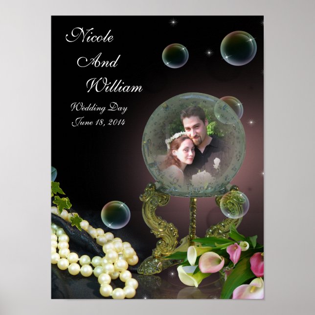 Crystal Ball Fantasy-Portrait Poster (Vorne)