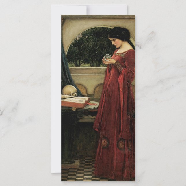 Crystal Ball von John William Waterhouse (Vorderseite)