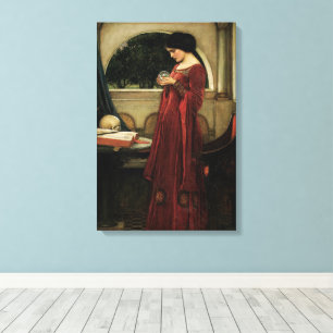 Crystal Ball von John William Waterhouse Leinwanddruck
