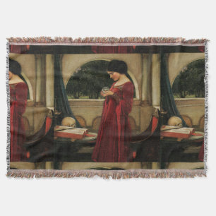 Crystal Ball Woman Wasserhausmalerei Decke