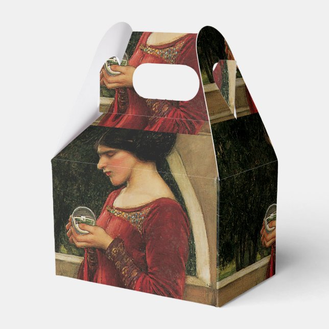 Crystal Ball Woman Wasserhausmalerei Geschenkschachtel (Vorderseite)