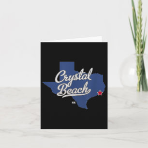 Crystal Beach Texas Tx Karte