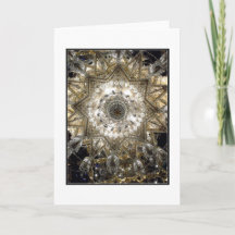 'Crystal' Blank Grußkarte